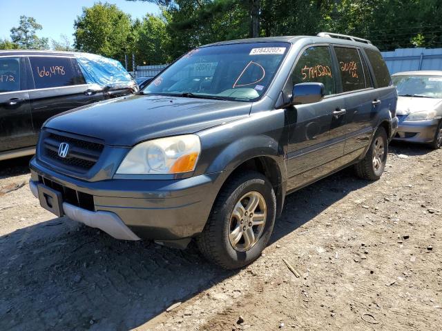 Photo 2 from auction – 2005 HONDA PILOT EXL with VIN 5FNYF18585B051858