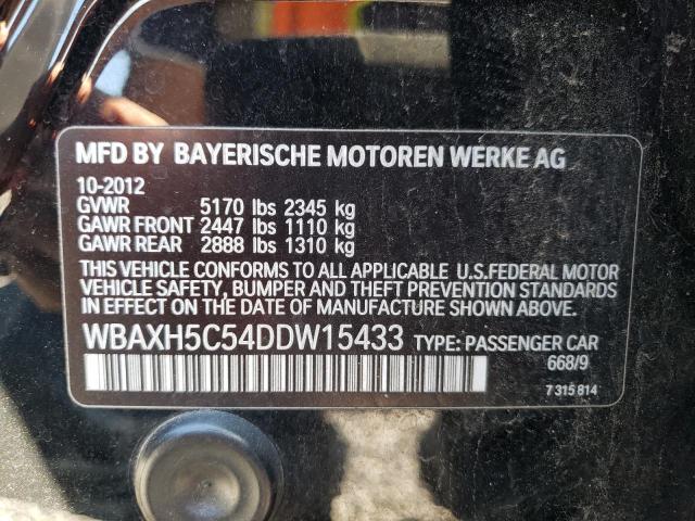 Photo 10 from auction – 2013 BMW 528 XI with VIN WBAXH5C54DDW15433