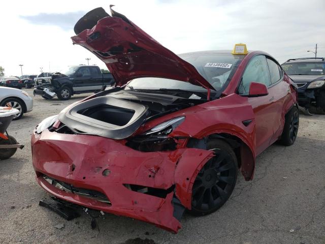 صورة رقم 2 من المزاد - 2021 TESLA MODEL Y مع VIN 5YJYGDEE6MF278760
