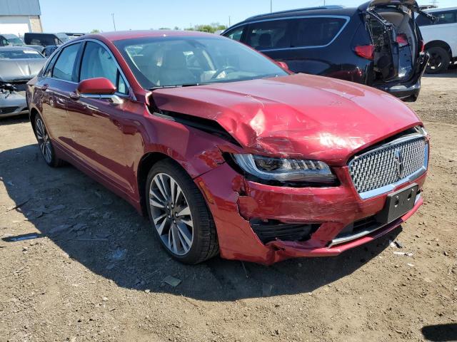 LINCOLN MKZ SELECT 2018 with VIN 3LN6L5C99JR613367 - Photo from auction