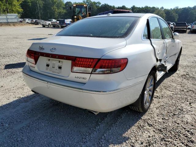 Photo 4 from auction – 2009 HYUNDAI AZERA SE with VIN KMHFC46F79A441860