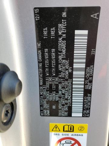 Photo 10 from auction – 2016 LEXUS RX 350 BAS with VIN 2T2BZMCA5GC009492