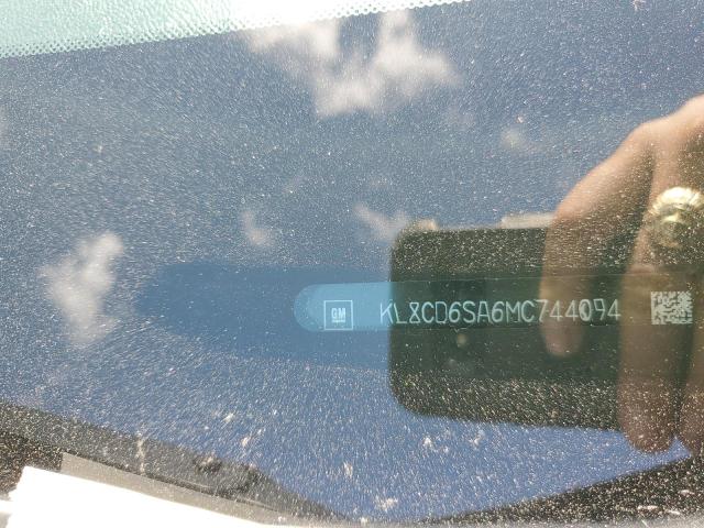 Photo 10 from auction – 2021 CHEVROLET SPARK 1LT with VIN KL8CD6SA6MC744094