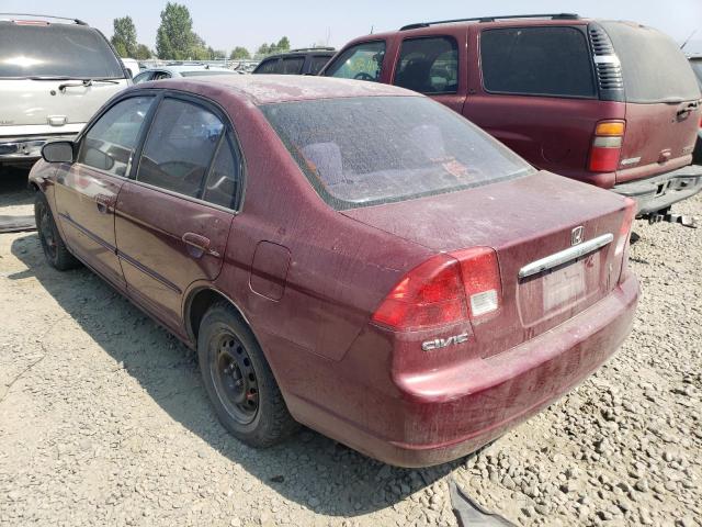 Photo 3 from auction – 2003 HONDA CIVIC LX with VIN 2HGES165X3H528672