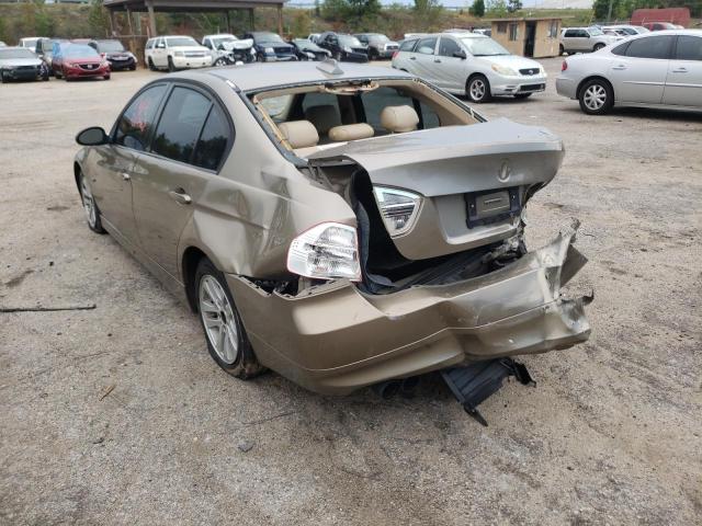 Photo 3 from auction – 2007 BMW 328 XI with VIN WBAVC93507KX57713
