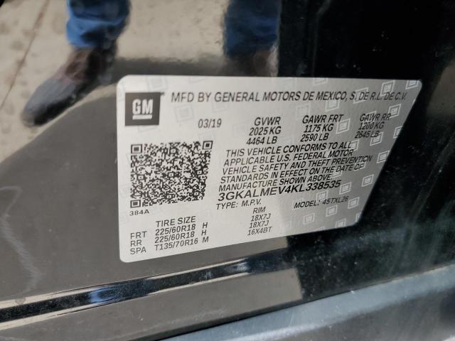 Photo 10 from auction – 2019 GMC TERRAIN SL with VIN 3GKALMEV4KL338535