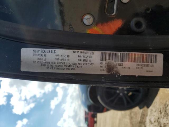 Photo 10 from auction – 2016 DODGE CHALLENGER with VIN 2C3CDZAG7GH195915