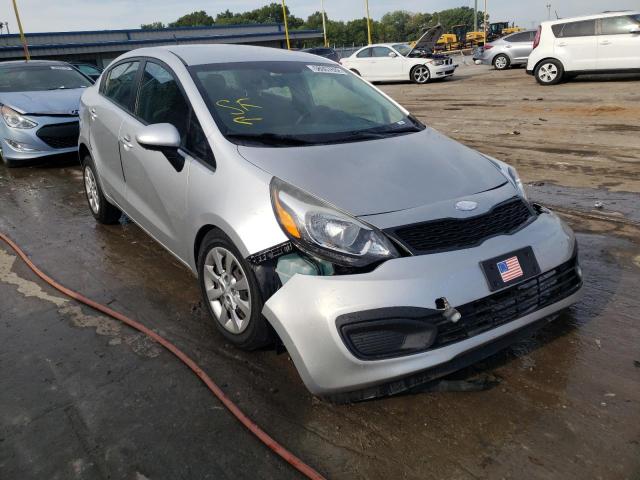 KIA RIO LX 2014 with VIN KNADM4A39E6417933 - Photo from auction