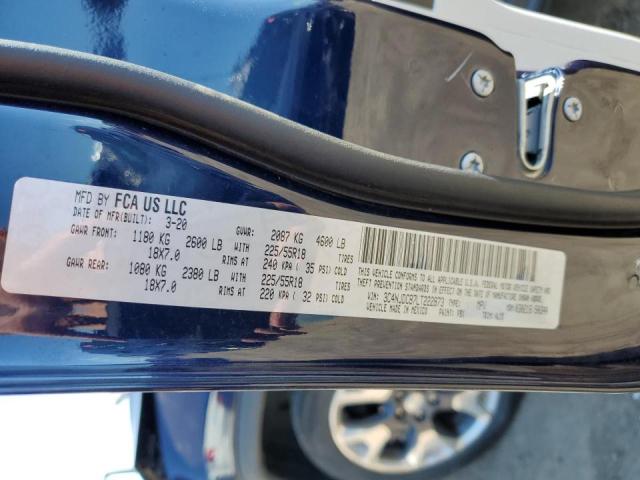 Photo 10 from auction – 2020 JEEP COMPASS LI with VIN 3C4NJDCB7LT222873