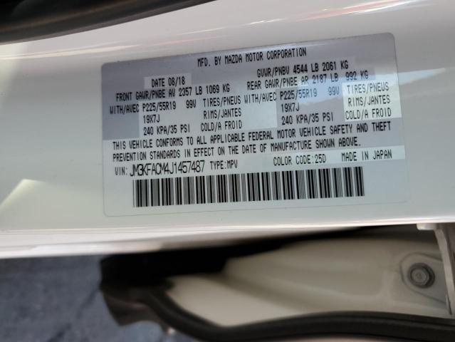 Photo 10 from auction – 2018 MAZDA CX-5 TOURI with VIN JM3KFACM4J1457487
