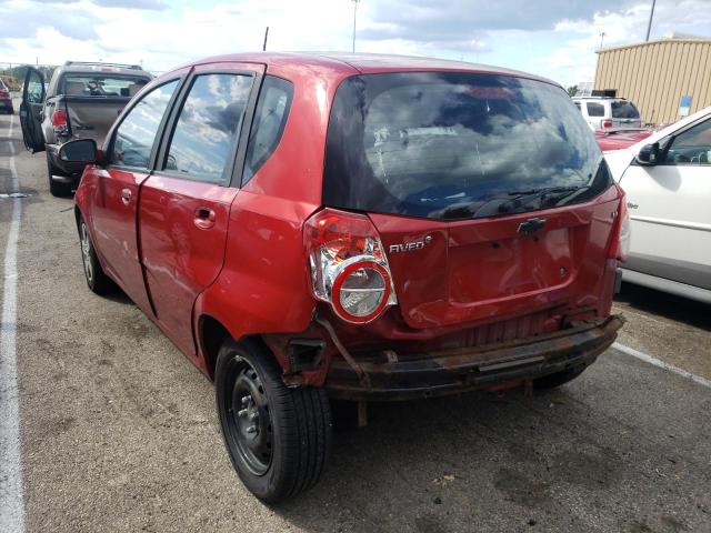 Photo 3 from auction – 2009 CHEVROLET AVEO LS with VIN KL1TD66E09B381042