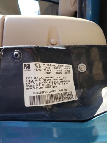 Photo 10 from auction – 2005 SATURN ION LEVEL with VIN 1G8AJ52F55Z136282