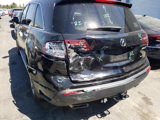 Photo 9 from auction – 2011 ACURA MDX TECHNO with VIN 2HNYD2H6XBH522252