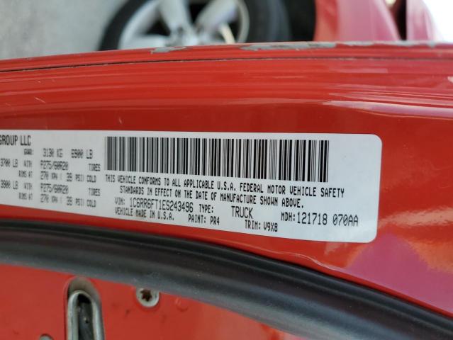 Photo 10 from auction – 2014 RAM 1500 ST with VIN 1C6RR6FT1ES243496