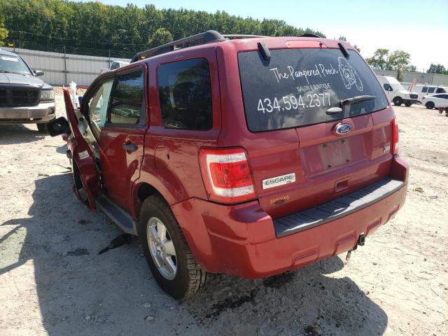 Photo 3 from auction – 2011 FORD ESCAPE XLT with VIN 1FMCU9DG7BKB18997