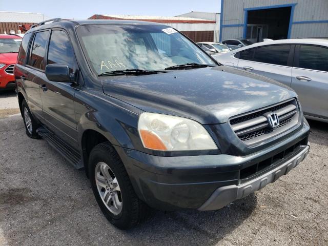 HONDA PILOT EXL 2003 with VIN 2HKYF18763H572738 - Photo from auction