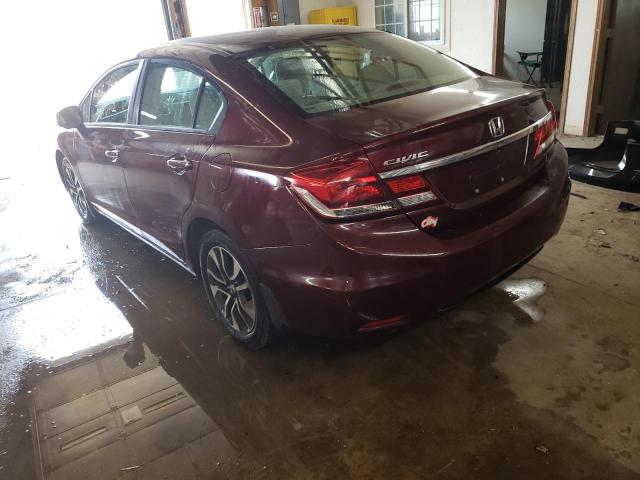 Photo 3 from auction – 2013 HONDA CIVIC EX with VIN 19XFB2F88DE060294