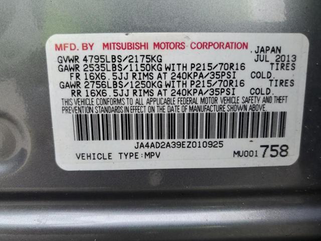 Photo 10 from auction – 2014 MITSUBISHI OUTLANDER with VIN JA4AD2A39EZ010925