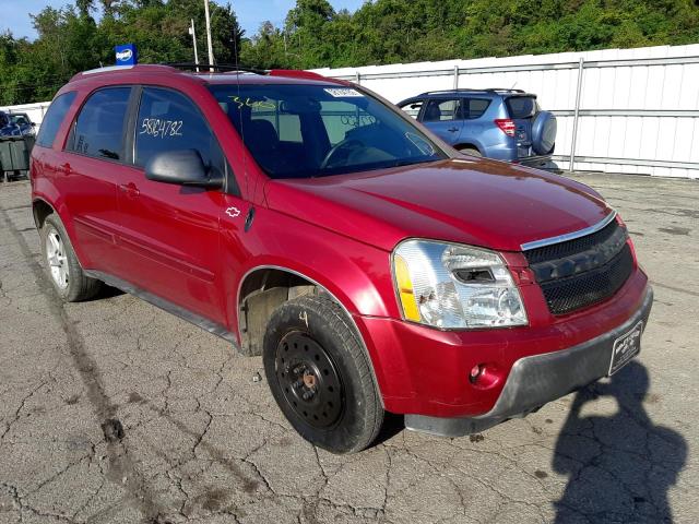 CHEVROLET EQUINOX LT 2005 with VIN 2CNDL73F956078157 - Photo from auction