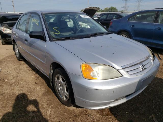 Photo 1 from auction – 2001 HONDA CIVIC LX with VIN 1HGES16541L077643