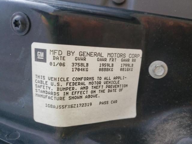 Photo 10 from auction – 2006 SATURN ION LEVEL with VIN 1G8AJ55FX6Z172319