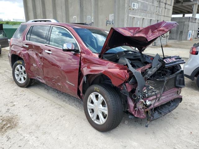 GMC TERRAIN SL 2017 with VIN 2GKFLPE35H6138542 - Photo from auction