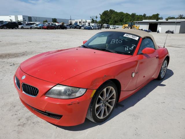 Photo 2 from auction – 2006 BMW Z4 3.0 with VIN 4USBU33596LW69052