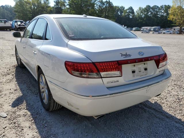 Photo 3 from auction – 2009 HYUNDAI AZERA SE with VIN KMHFC46F79A441860