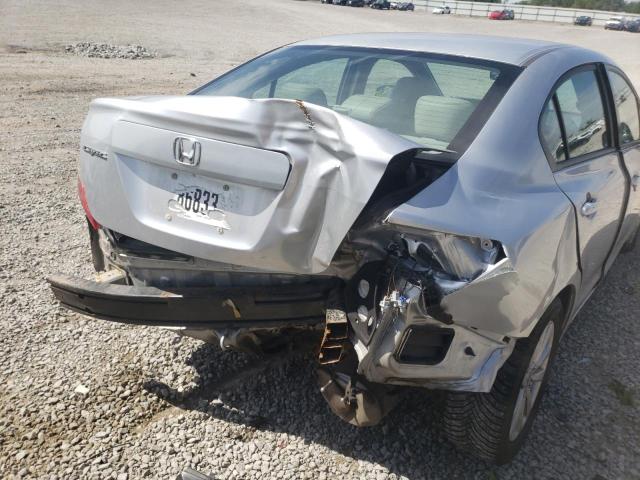 Photo 9 from auction – 2012 HONDA CIVIC EXL with VIN 2HGFB2F97CH308600