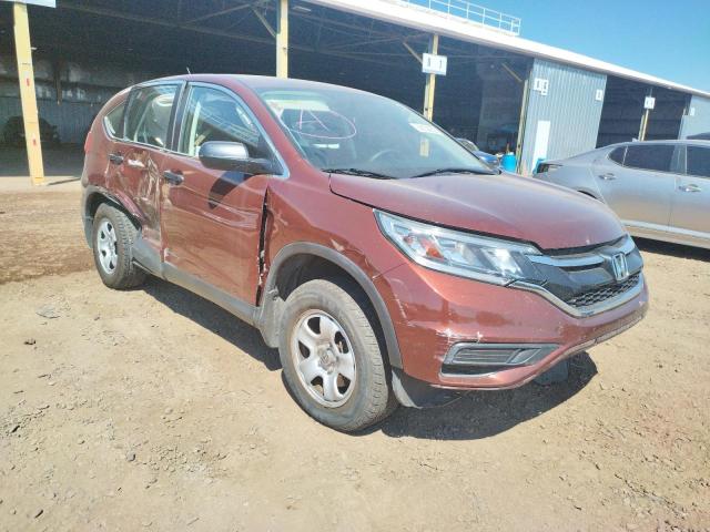 HONDA CR-V LX 2015 with VIN 5J6RM4H34FL117549 - Photo from auction