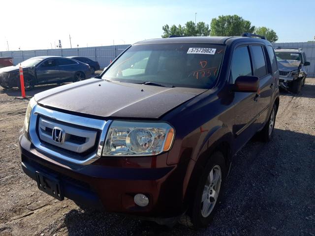 Photo 2 from auction – 2010 HONDA PILOT EXL with VIN 5FNYF4H60AB024237