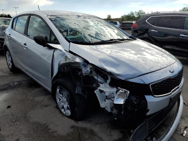 KIA FORTE LX 2017 with VIN KNAFK5A87H5715049 - Photo from auction