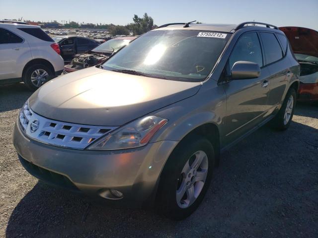 Photo 2 from auction – 2003 NISSAN MURANO SL with VIN JN8AZ08T23W111583