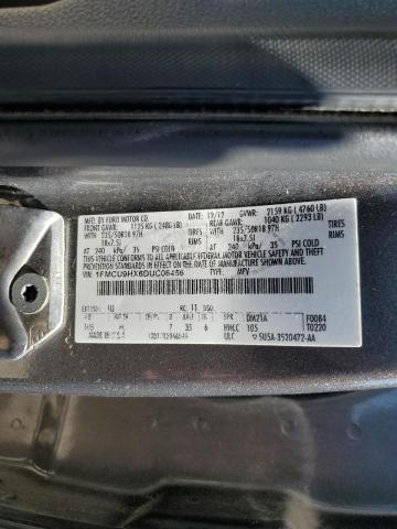 Photo 10 from auction – 2013 FORD ESCAPE SEL with VIN 1FMCU9HX6DUC06456