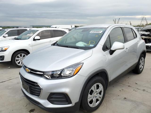 Photo 2 from auction – 2019 CHEVROLET TRAX LS with VIN 3GNCJKSB9KL182654