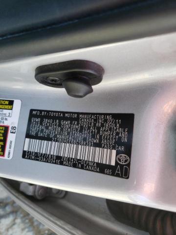 Photo 10 from auction – 2011 TOYOTA COROLLA BA with VIN 2T1BU4EE6BC588391