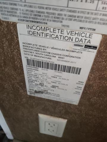 Photo 10 from auction – 2012 FREIGHTLINER CHASSIS with VIN 4UZFCHCY8CCBT6394