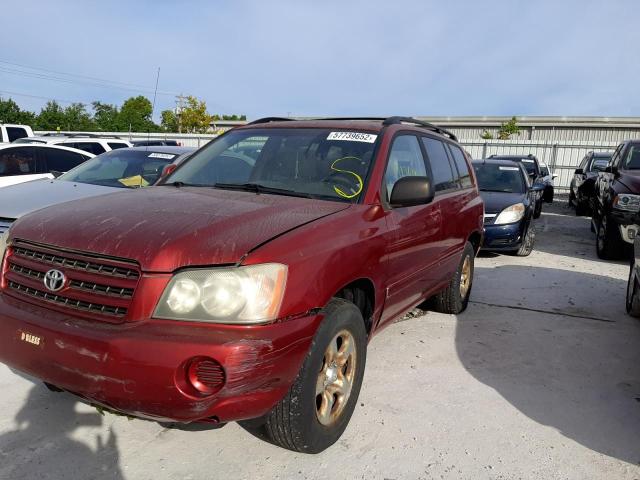 Photo 2 from auction – 2003 TOYOTA HIGHLANDER with VIN JTEGD21AX30053374