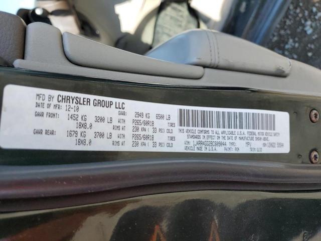 صورة رقم 10 من المزاد - 2011 JEEP GRAND CHER مع VIN 1J4RR4GG2BC609044