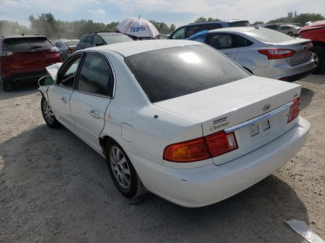 Photo 3 from auction – 2002 KIA OPTIMA MAG with VIN KNAGD128225113706