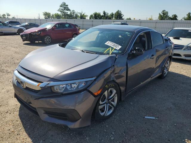 Photo 2 from auction – 2018 HONDA CIVIC LX with VIN 2HGFC2F54JH602270