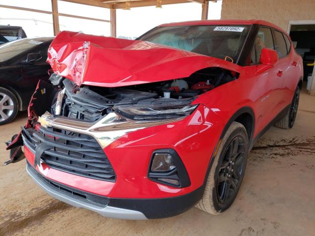 Photo 2 from auction – 2020 CHEVROLET BLAZER 2LT with VIN 3GNKBCRS7LS577508