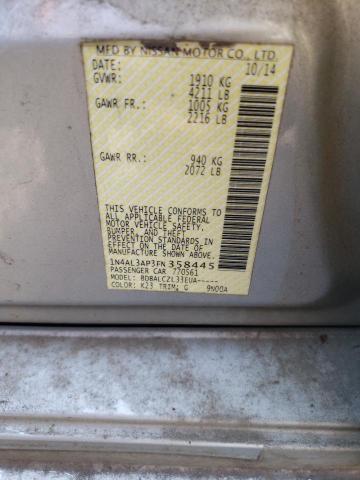 Photo 10 from auction – 2015 NISSAN ALTIMA 2.5 with VIN 1N4AL3AP3FN358445