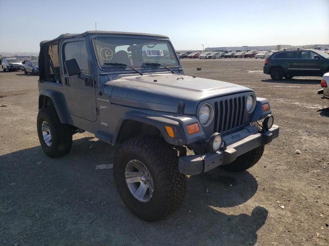 JEEP WRANGLER / 2002 with VIN 1J4FA49S52P740750 - Photo from auction