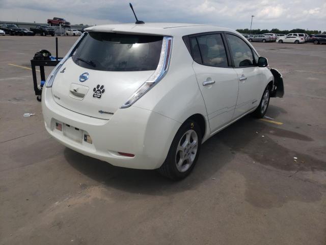 Photo 4 from auction – 2014 NISSAN LEAF S with VIN 1N4AZ0CP1EC331930
