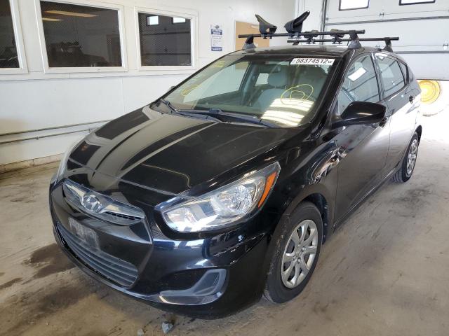 Photo 2 from auction – 2014 HYUNDAI ACCENT GLS with VIN KMHCT5AEXEU190218