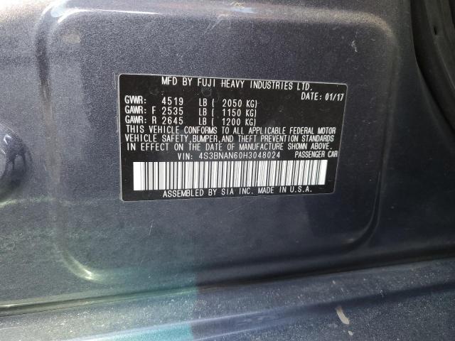 Photo 10 from auction – 2017 SUBARU LEGACY 2.5 with VIN 4S3BNAN60H3048024