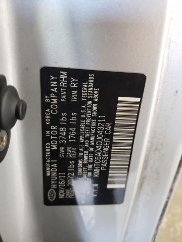 Photo 10 from auction – 2012 HYUNDAI VELOSTER with VIN KMHTC6AD4CU043211