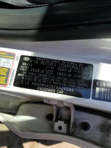 Photo 10 from auction – 2015 KIA RIO LX with VIN KNADM4A36F6426591
