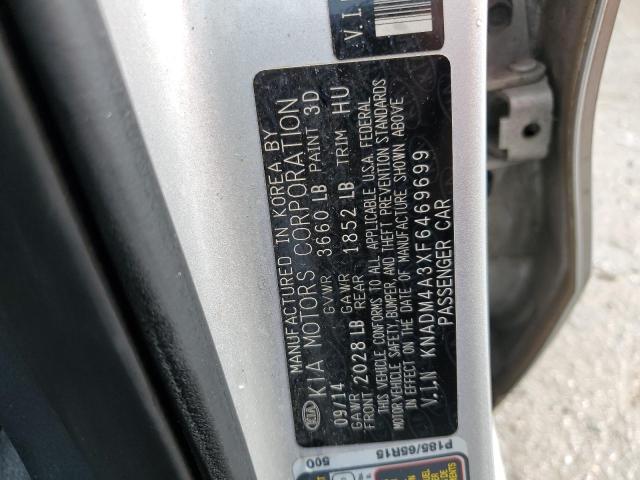 Photo 10 from auction – 2015 KIA RIO LX with VIN KNADM4A3XF6469699